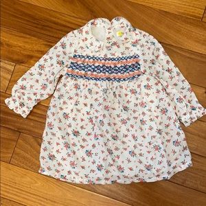 Baby Boden broderie dress 3-6mo